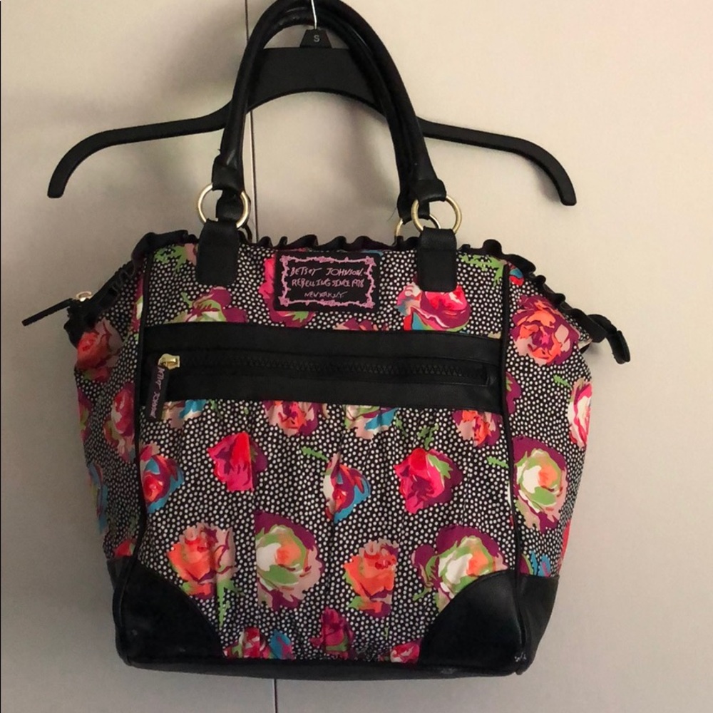 Betsy Johnson oversized bag.